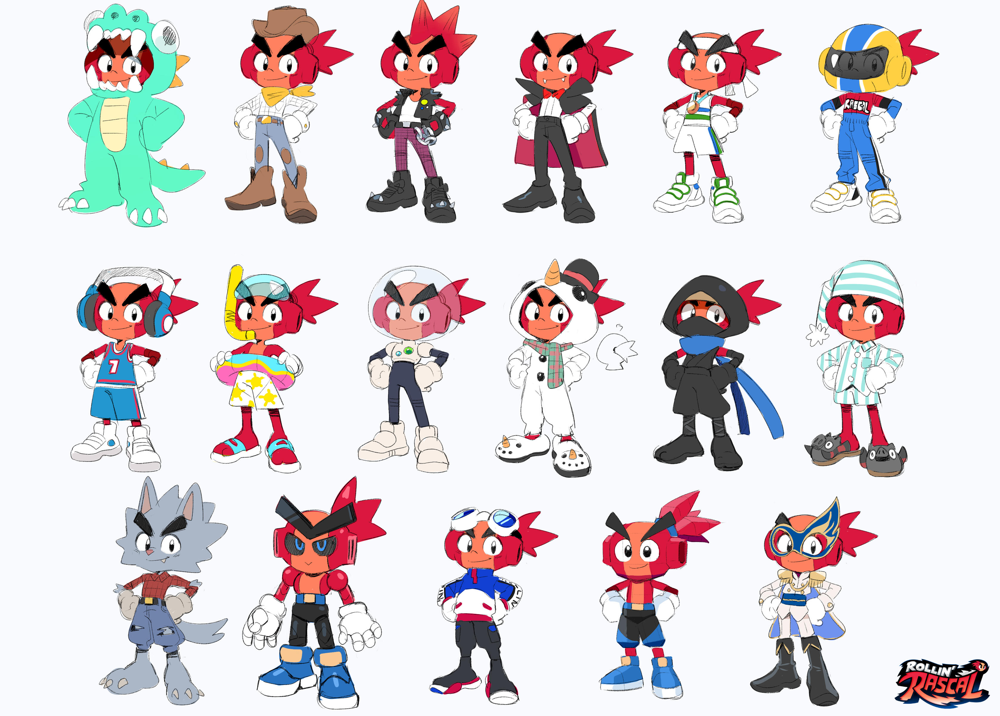 Rascal Costume Concepts