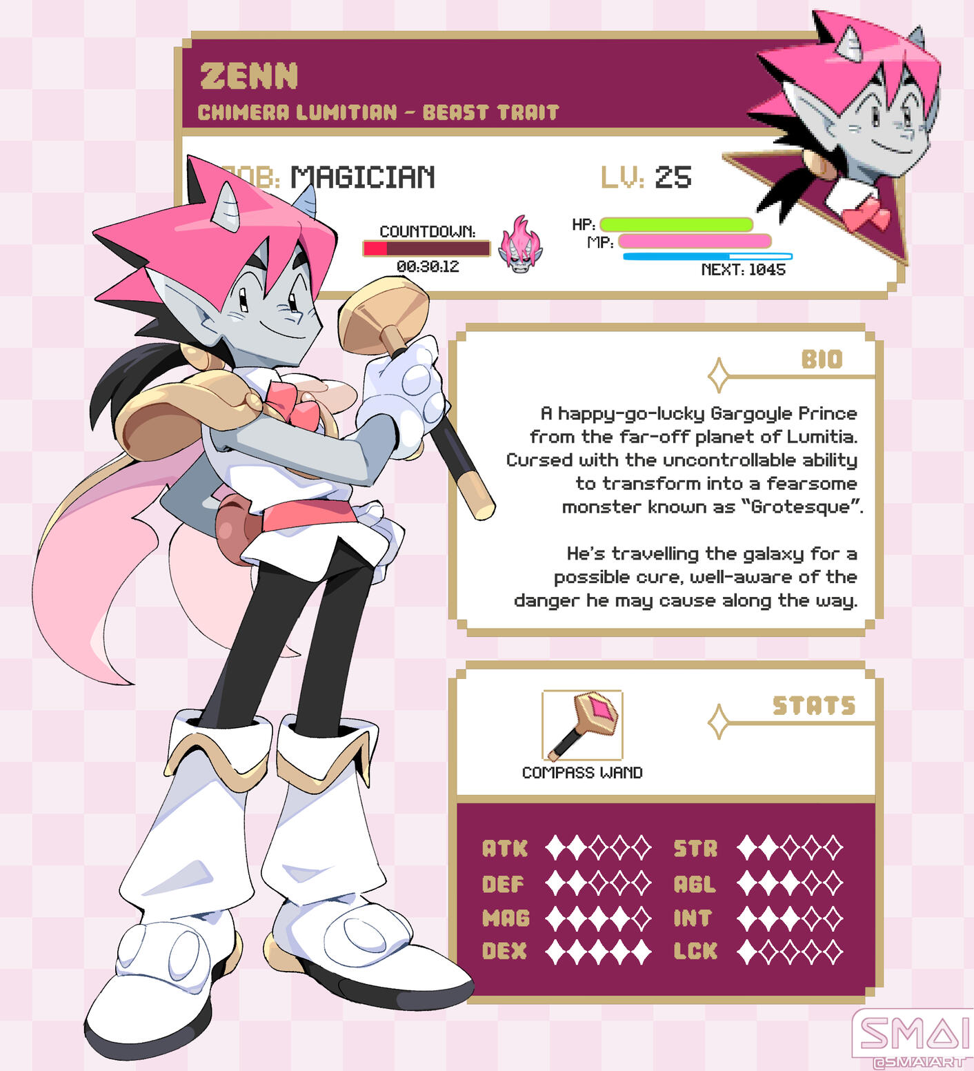 Zenn - Character Design