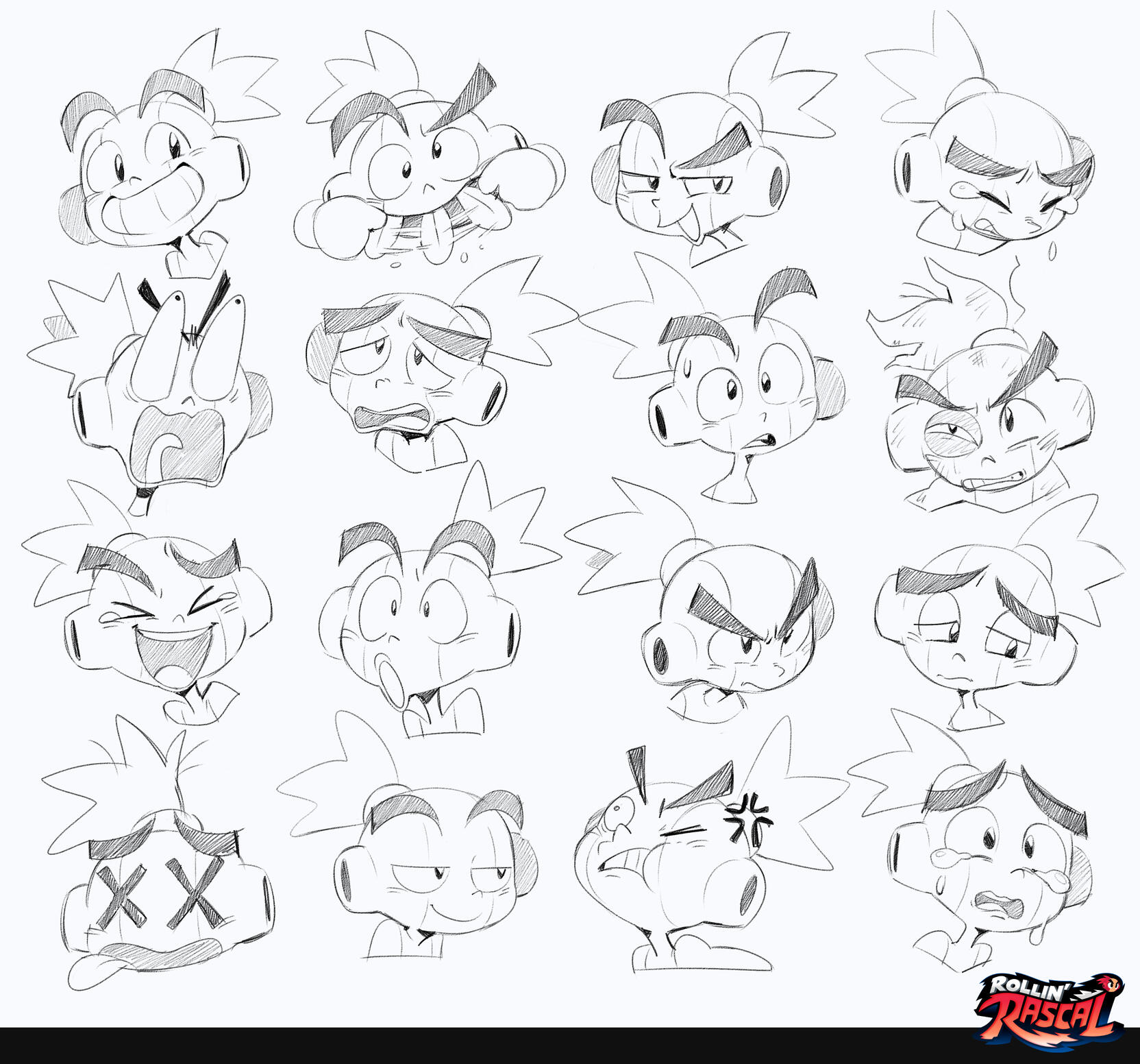 Rollin' Rascal Expression Concepts