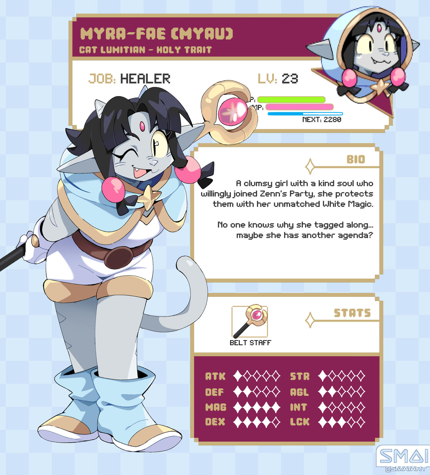 Myau - Character Design