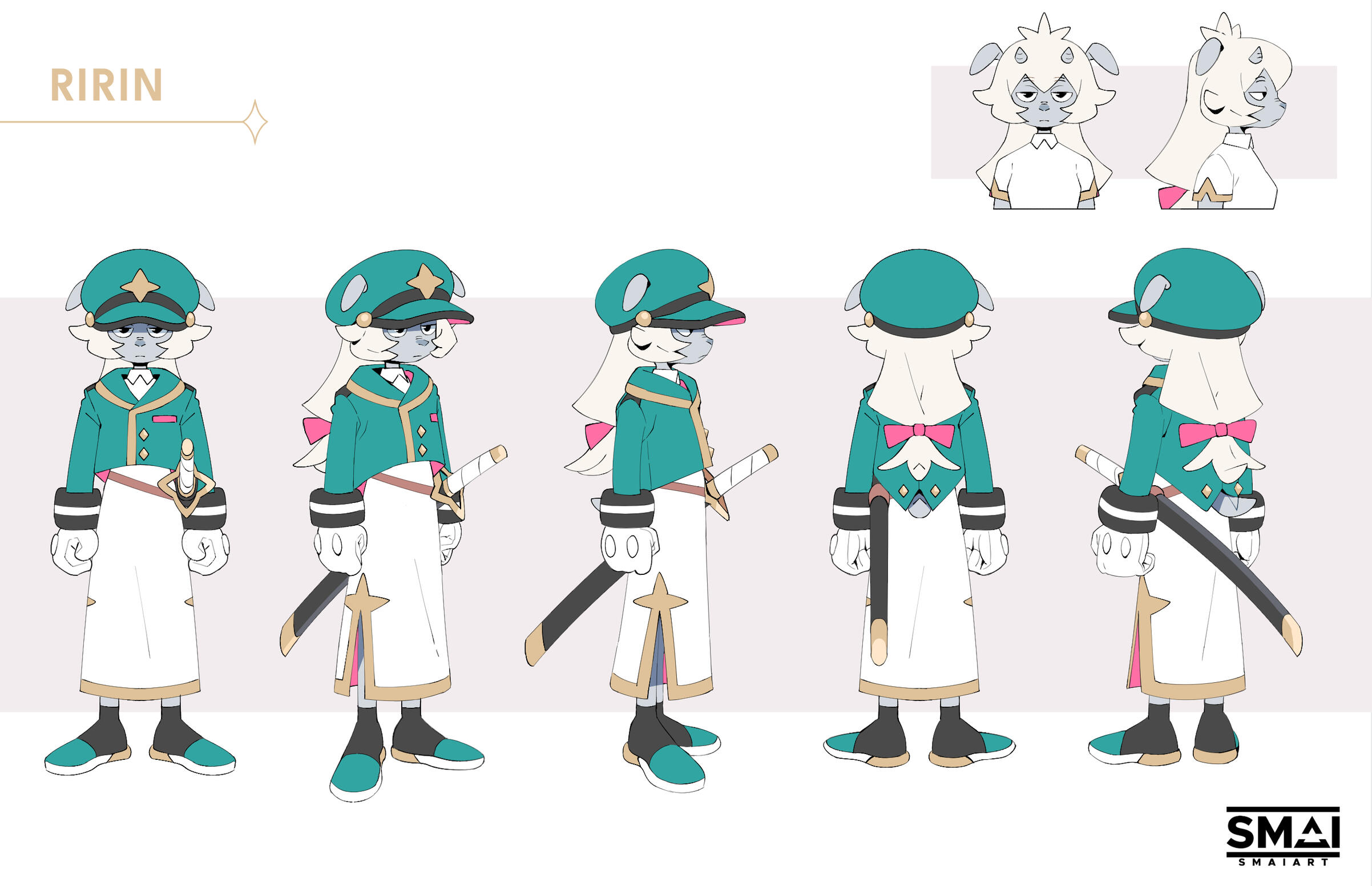 Ririn - Character Turnaround