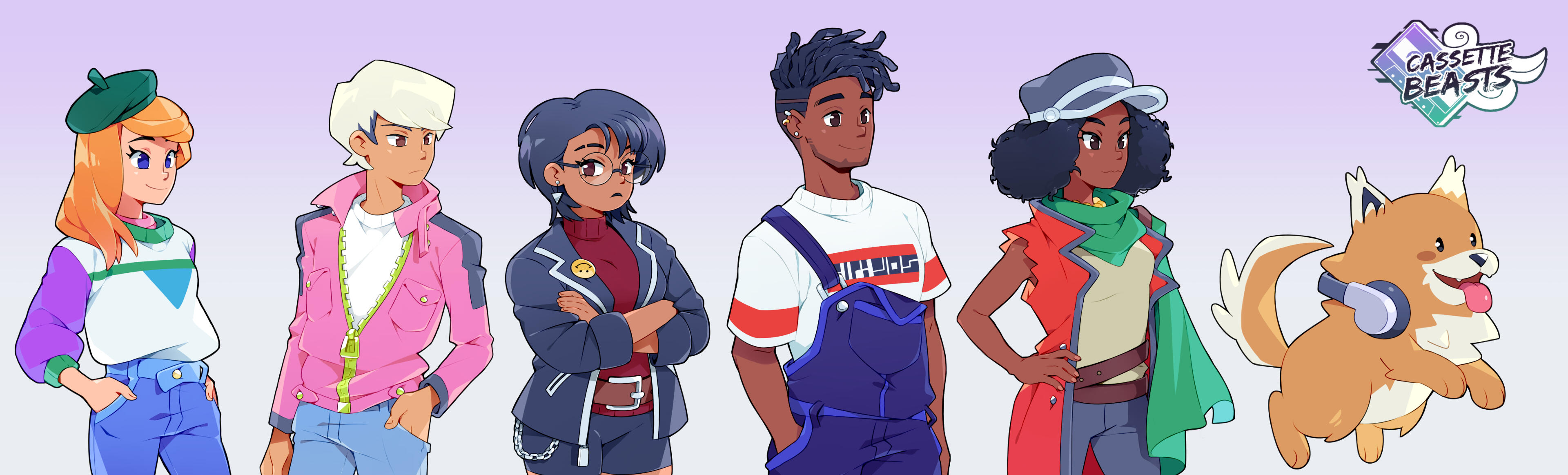 Cassette Beasts Character Portraits