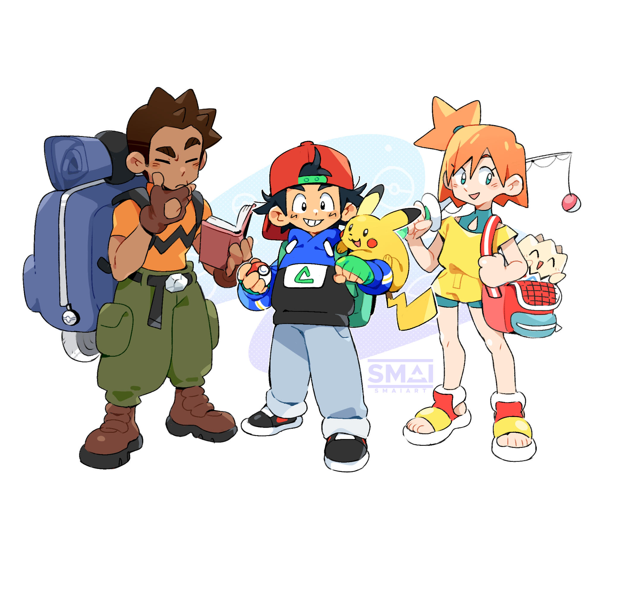 Pokemon characters in my style