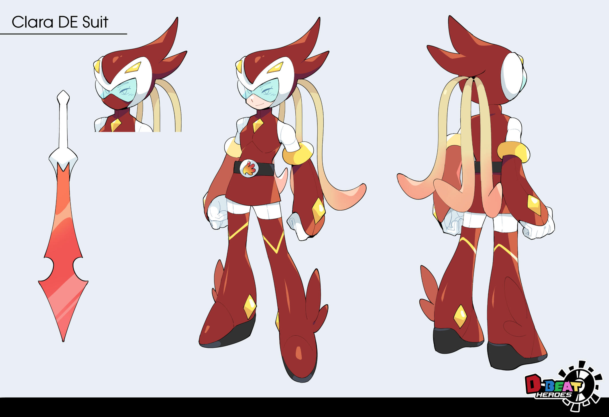 Clara DE Suit Character Sheet
