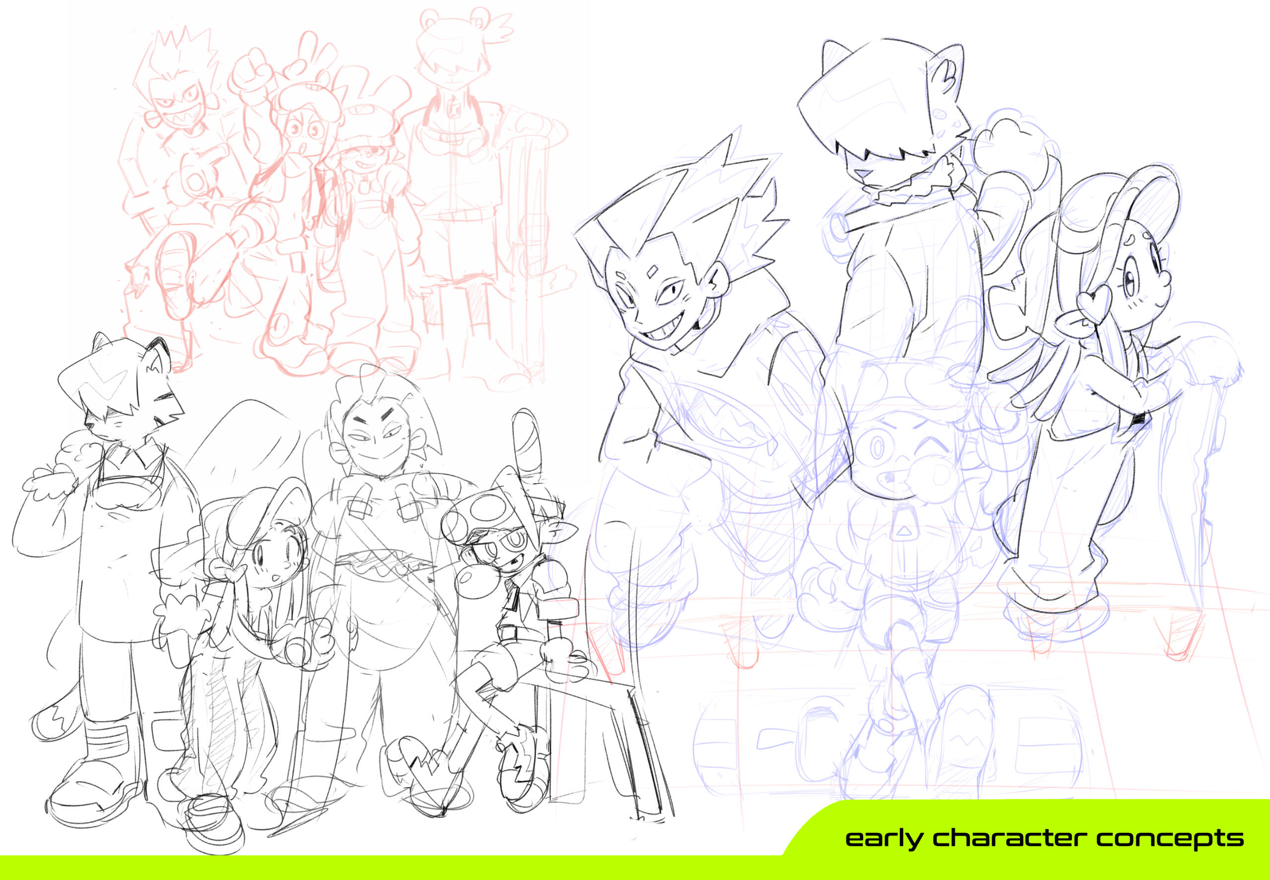 Early Character Concepts
