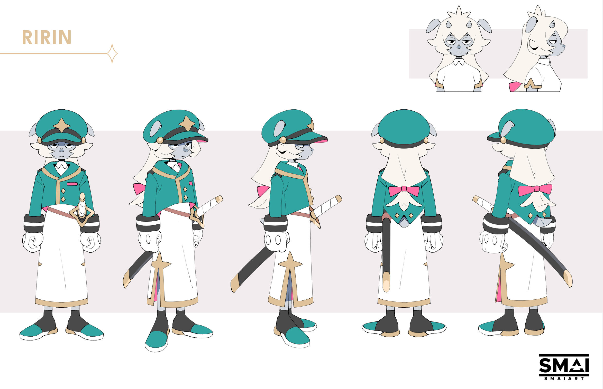 Ririn - Character Turnaround